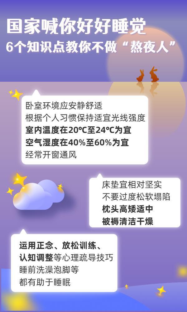 國家喊你好好睡覺！6個知識點要牢記