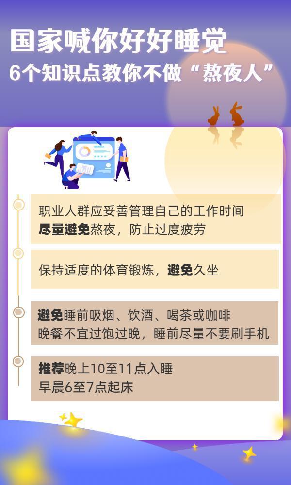 國家喊你好好睡覺！6個知識點要牢記